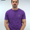 t-shirt goho violet made in france coton bio